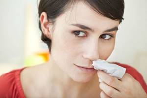 Кровь из носа причины - виды носовых кровотечений, профилактика