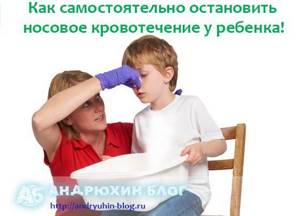 Кровь из носа у ребенка причины и как остановить носовое кровотечение в домашних условиях
